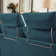 102.36" W Pillow Top Arm L Shaped Sofa with Storage Ottoman and Phone Holder