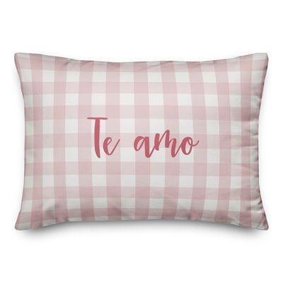 Plaid Throw Pillow
