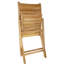 Chaise pliante en teck naturel Nordic Teak - Loon Peak®