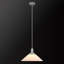 0 1 - Luminaire suspendu conique