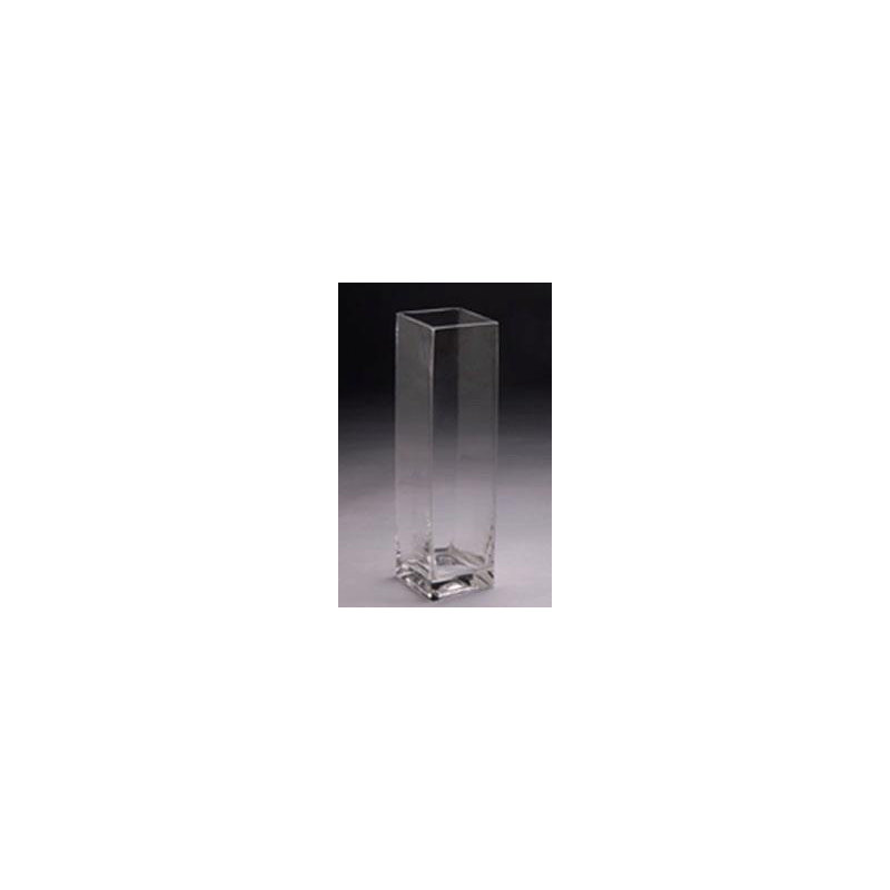 Kelsie Handmade Glass Table Vase, 23" H x 5" W x 5" D