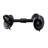 Black Wrought Iron Cabin Hooks