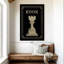 Chess Rook sur impression sur toile-1484979297
