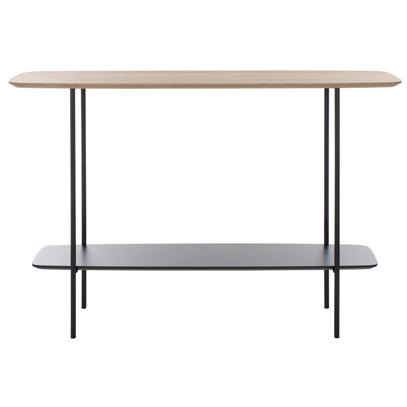 Kincannon 47.25'' Console Table, Light Gray Oak