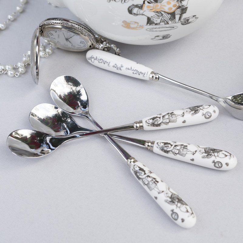 Alice In Wonderland Stainless Steel Teaspoon