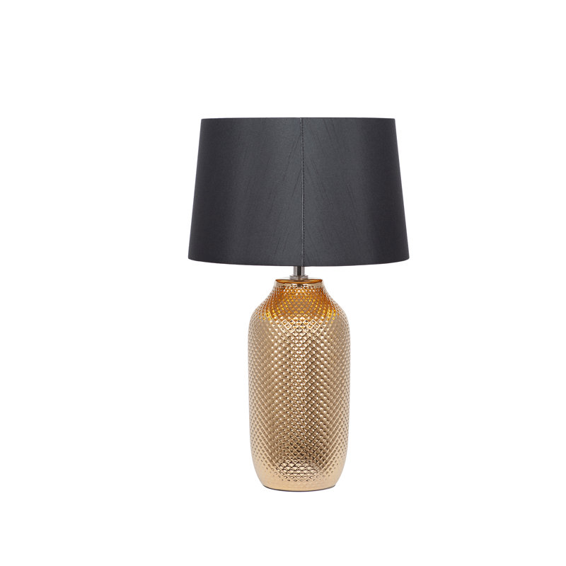 Soler Ceramic Table Lamp, Gold
