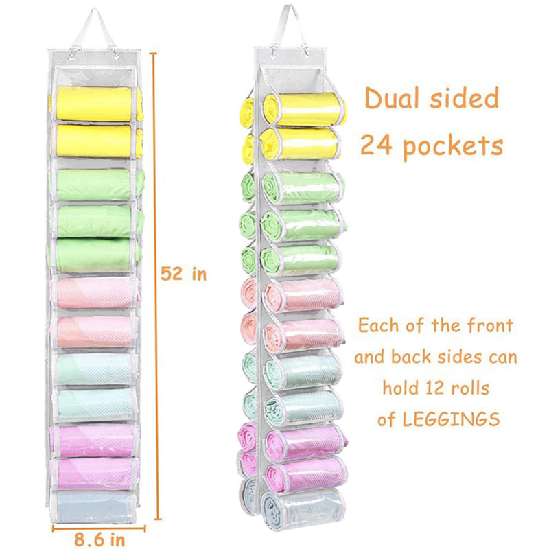 Porte-rouleau pliable pour vêtements, Blanc