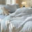 Pink Blue Gingham Comforter Set Modern Style Pink Plaid Comforter Set 100% Washed Microfiber Boho Comforter Farmhouse Gingham Plaid Bedding Set-116092564-116092563