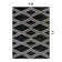 Tapis noir et blanc Modern Modern