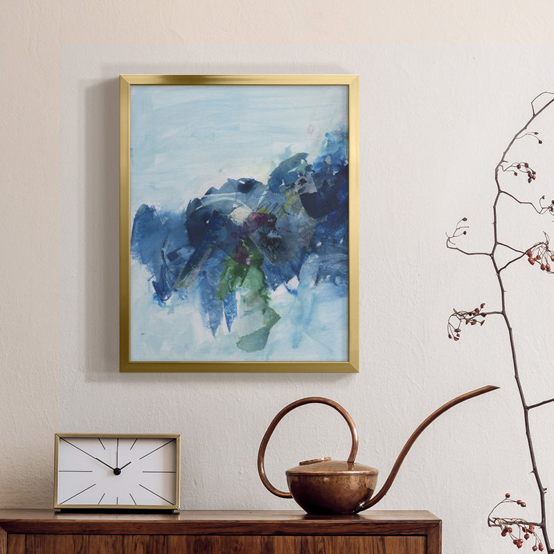 Toile encadrée de qualité supérieure Skyward Bound I - prête à être accrochée, H 19 po x l 16 po x P 1,5 po