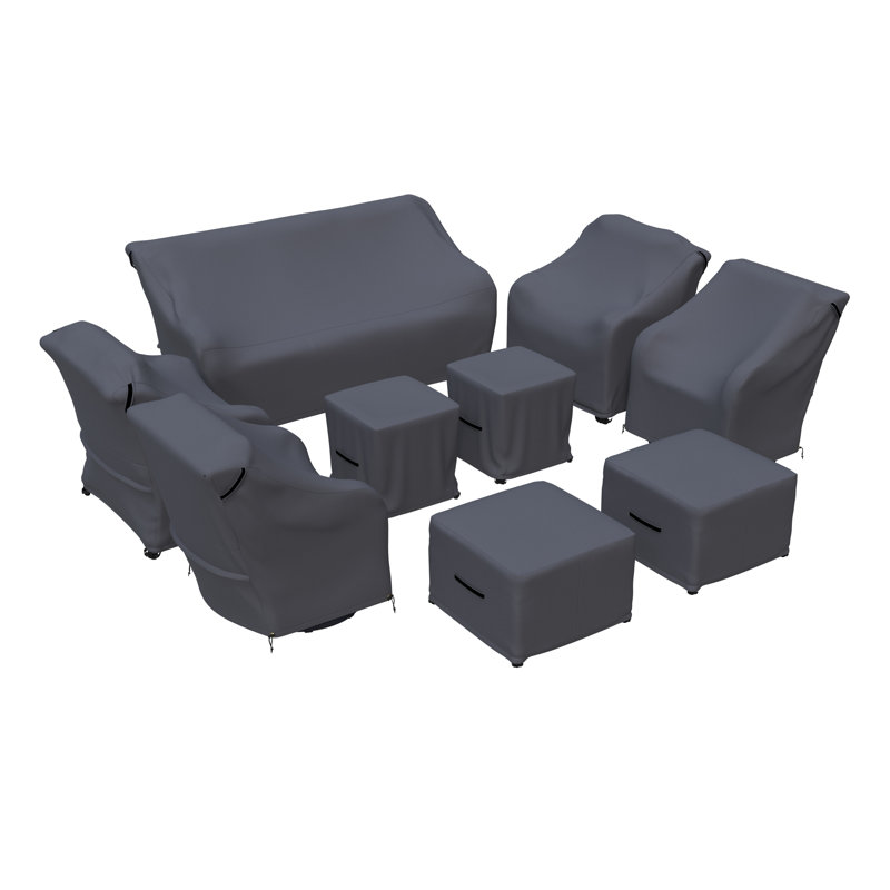 Layinsun Patio Conversation Sets Outdoor Furniture Covers