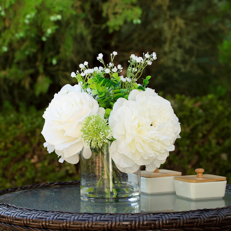Silk Arrangement in Vase