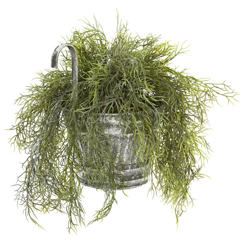 Plantes de mousse artificielle en pot de fleurs
