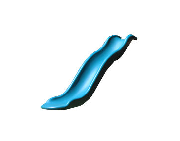 Blue Rave Slide for 7' Deck