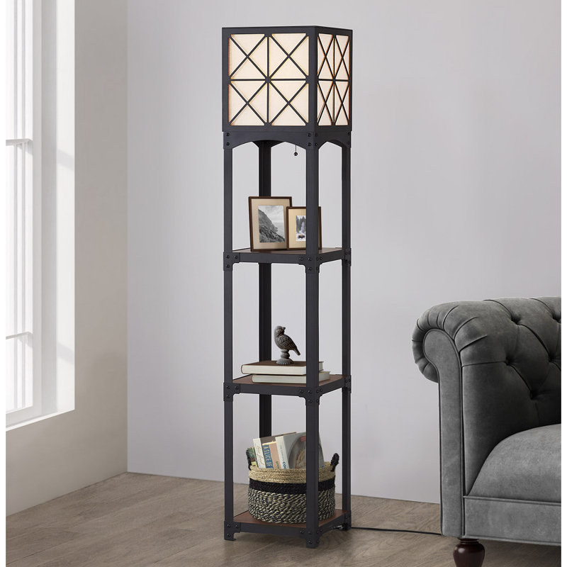 Lampe sur pied colonne 64 "Eliodoro