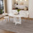47.24" Round Dining Table,Farmhouse MDF Table-186055905