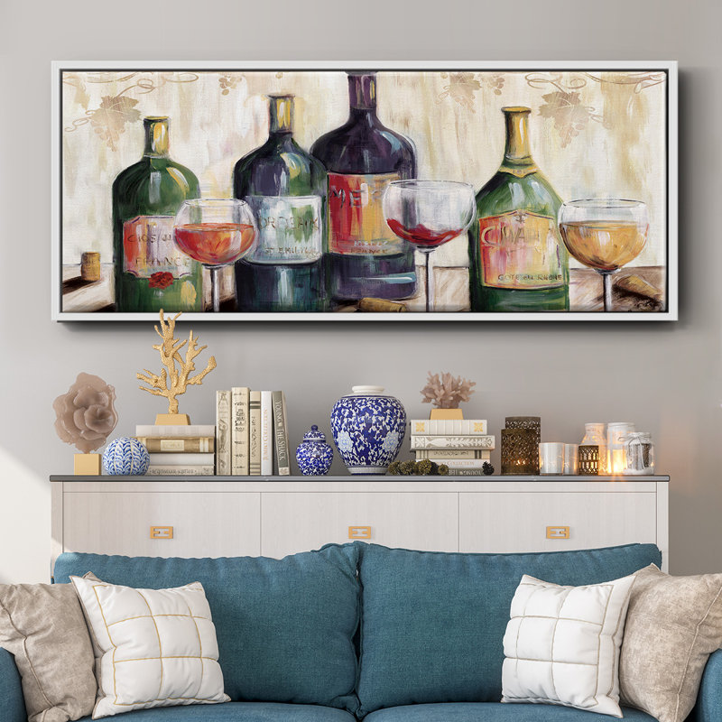 The Dinner Party- Framed Canvas
