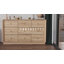 Commode Mid-Century moderne à 55 tiroirs l 55 po, commode à grain de bois, chêne-1451501538