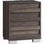  Ensemble de chambre à coucher pour lit simple 5 pièces Louby, gris-116818107-101644237