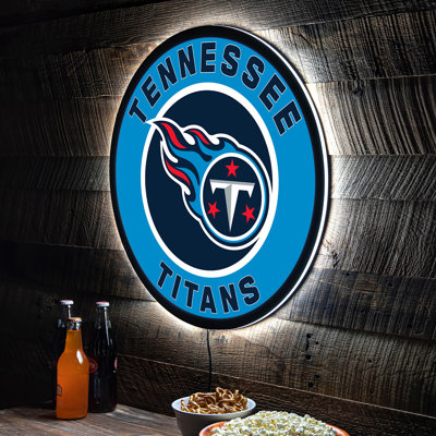 NFL LED Round Lighted Wall Sign