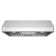 Cosmo QB Series 30" 500 Cubic Feet Per Minute Ducted (Vented) Under Cabinet Range Hood with Baffle Filter and Light Included Stainless Steel