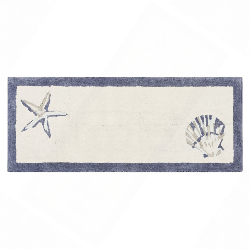 Reversible High Pile Tufted Bath Rug