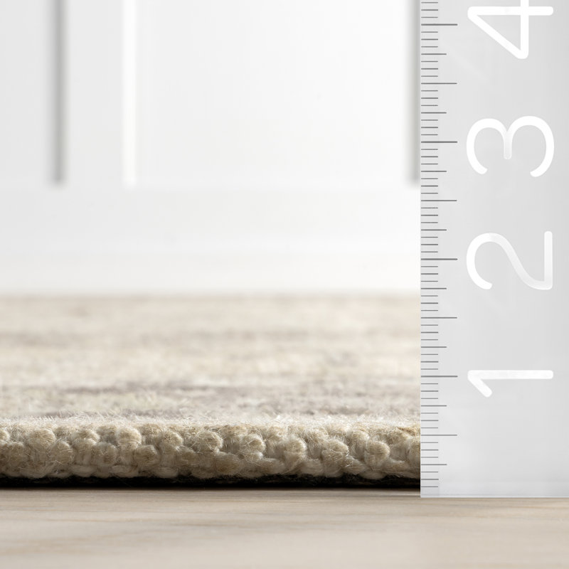  Tapis en laine et coton Spindle Medallion, Rectangulaire 3 pi x 5 pi