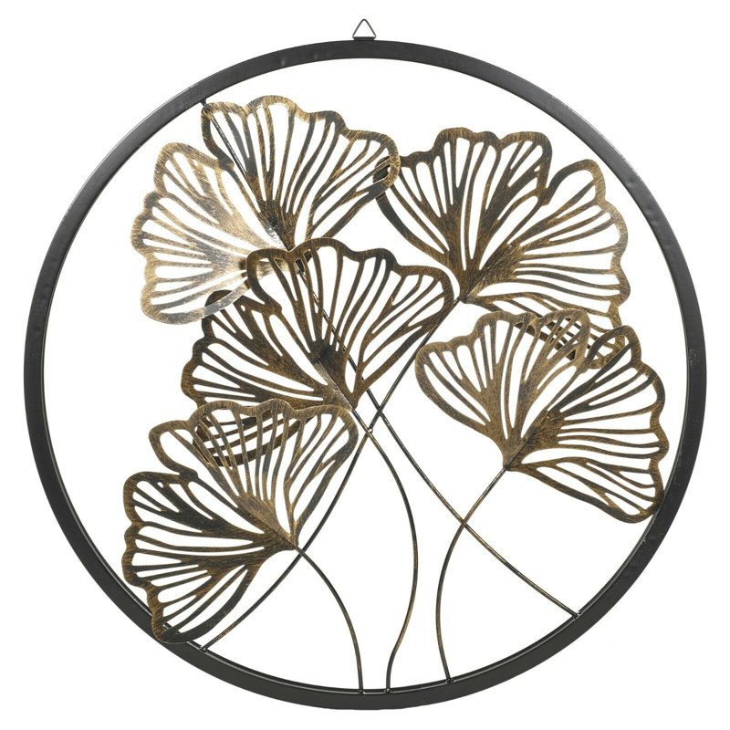 Glam Plants & Flowers Wall Decor on Metal