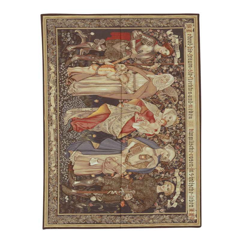 Hand-Knotted High-Quality Brown Area Rug