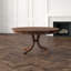 NoDa Round Mahogany Wood Dining Table