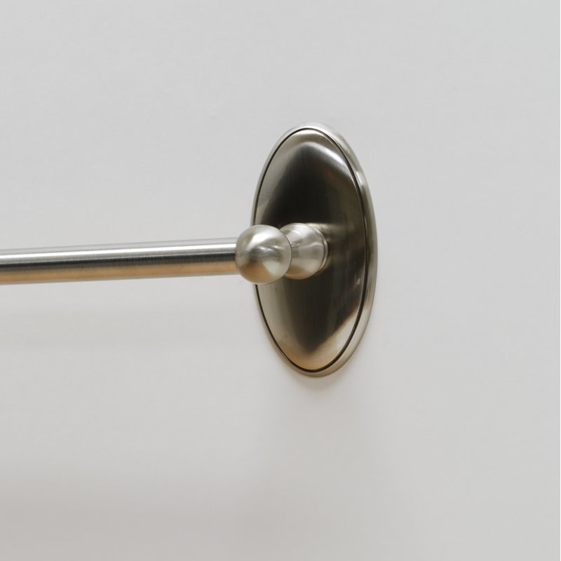 Barre à serviettes murale 24 po Addison, Nickel satiné