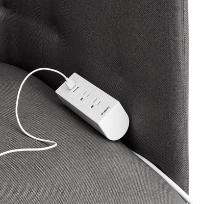 Power Points Clip-On Outlet, USB-A