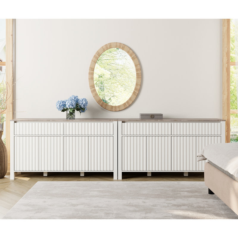 Commode 4 tiroirs Carnetta