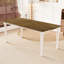 Table de salle à manger extensible pour les petites cuisines, de style traditionnel américain, rectangulaire avec feuilles amovibles, couleur naturelle + blanche, table rustique de 78 po de profondeur, 18 feuilles, bord de mer 2 couleurs-1595300407