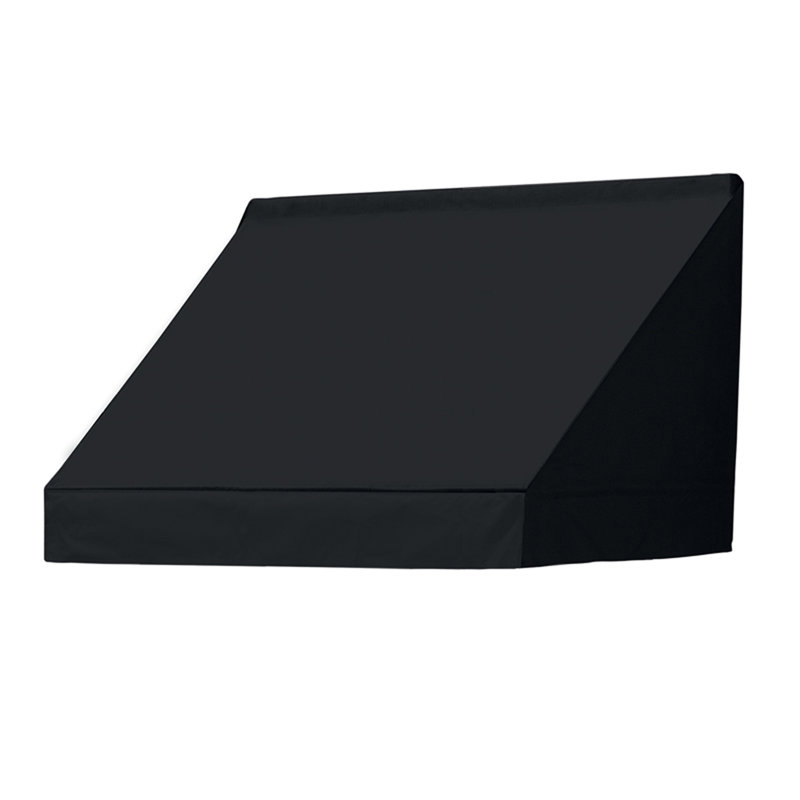 IDM Worldwide Fabric Replacement Canopy for Awning, Ebony