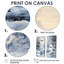Winter River Window View II - impressions sur toile traditionnelles noires-166769553-166769552-166769555