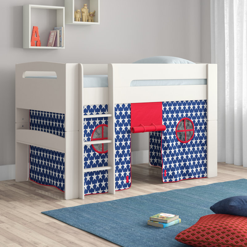 Lilianna Hashtag Home 97cm W x 181cm D Indoor Cotton Pop-Up Play Tent, Blue/Red