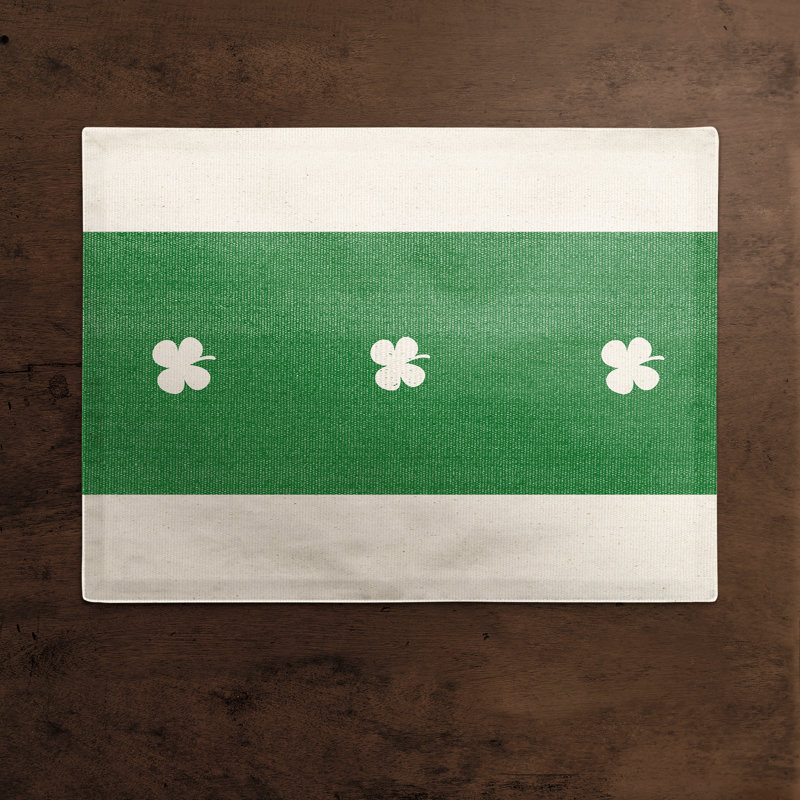 Amodea Polyester No Pattern Rectangle Placemat