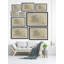 Notre Dame Façade 1 Piece Single Picture Frame Wall Art-1463509565