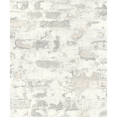 Rouleau de papier peint industriel Bricks and More