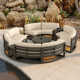 Bergeron 8 - Person Patio Conversation Sets with Cushions