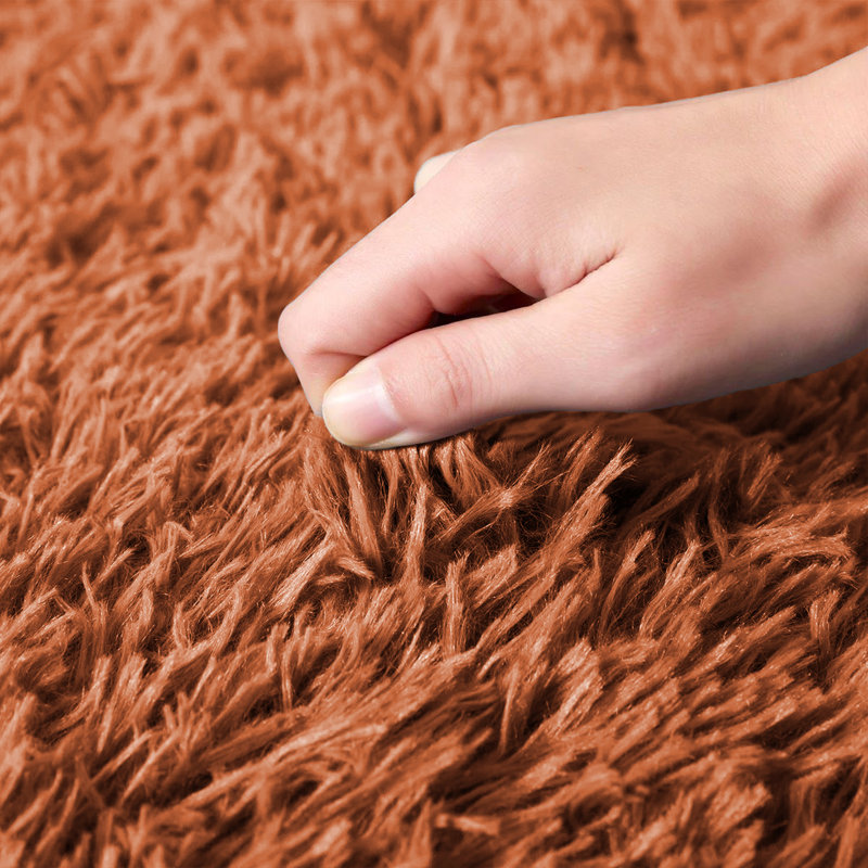 Machine Tufted Shag Area Rug, Rectangle 80 x 150cm