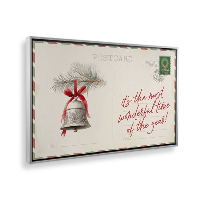 Bells of Christmas Cheer Canvas Art Print