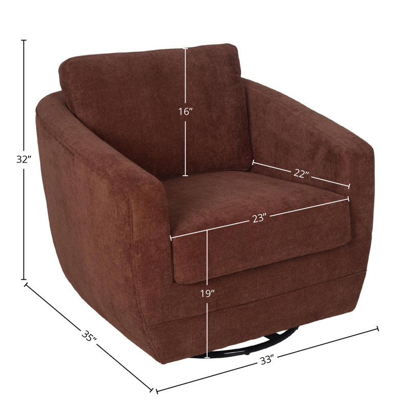 Helvi 33 de large, Mélange de polyester brun foncé
