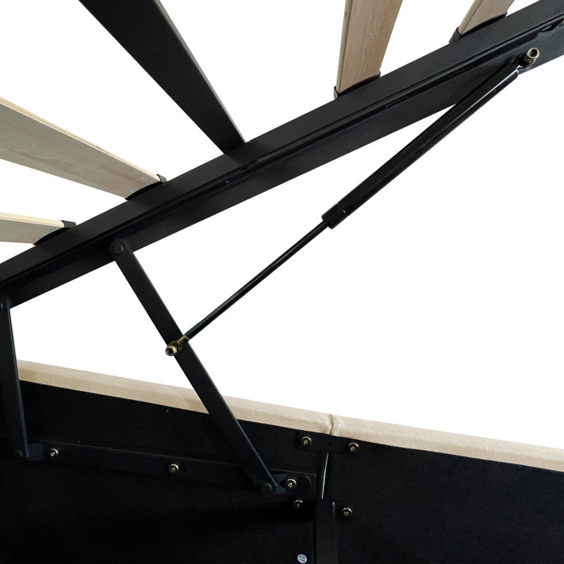 Metal Ottoman Storage Bed