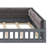 Upholstered Platform Bed Frame with Safety Guardrail-128932949