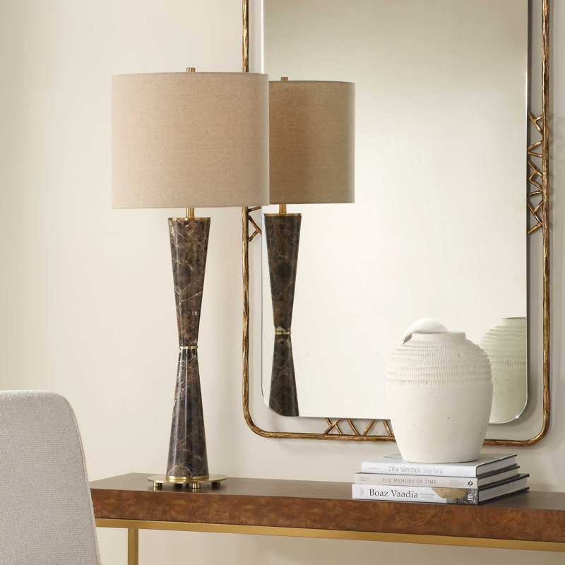 Uttermost Jameson Marble Cones Table Lamp