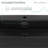 Claire 30 Ceramic Console Sink Matte Black Basin Matte White Legs-634647506