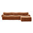 Boneless 4 - Piece Upholstered Sectional-bg-587822111