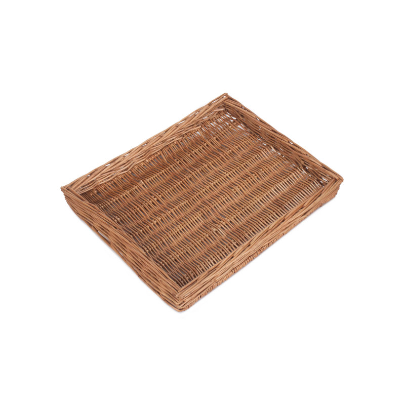 Ontario Flat Wicker Storage Tray